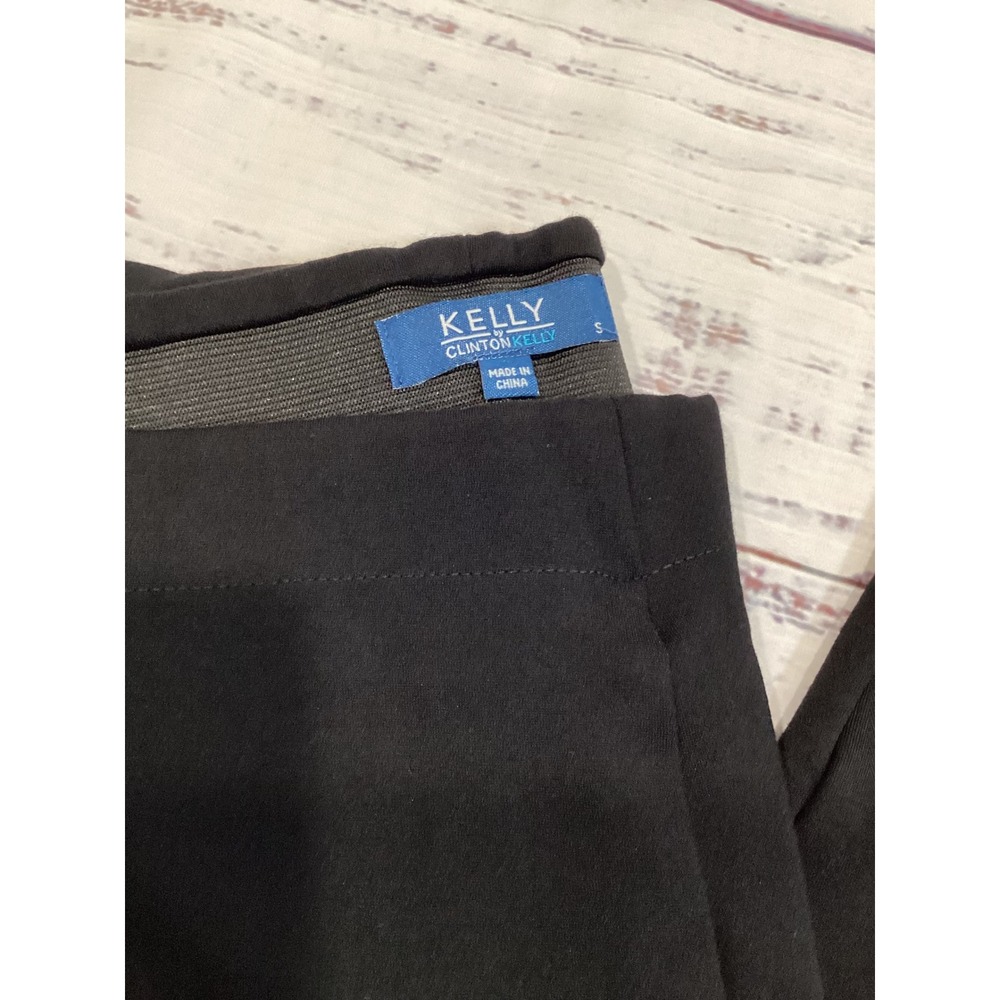Kelly by Clinton Kelly‎ Black Pull On Skinny Dress Pants Small - Picture 3 of 8